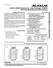 DataSheet MAX4558 pdf